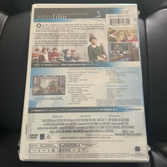 Elf Christmas Movie New sealed - Picture 2 of 2